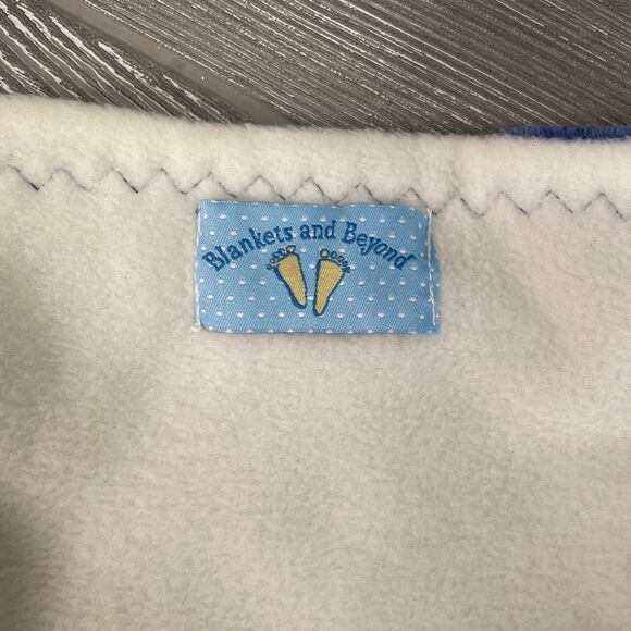 Blankets and Beyond NUNU Dark Blue Bear Lovey Plush Teddy Security Blanket - NEW - Picture 6 of 12